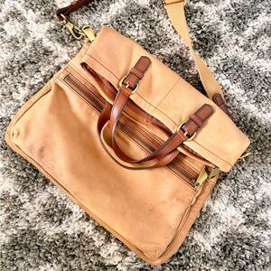 Fossil Tan Messenger Bag
